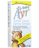 AYR Baby Saline Nasal Spray/Drops 1 Fl Oz - Gentle Relief for Congestion (Pack of 1) - Buy Online on GoSupps.com