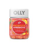OLLY Probiotic Peachy Peach - 30 Gummies | Digestive Health & Wellness - Buy Online on GoSupps.com