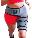 Sparthos Sciatic Nerve Brace - Hip Suport Belt - Sciatica, SI Joint, Hamstring Pain Relief - Orthopedic Thigh Groin Compression Wrap - Sacroiliac Siatic Siatica Strain - For Men & Women (Left Leg) - Buy Online on GoSupps.com