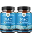 NAC Supplement N-Acetyl Cysteine 600mg - Vegan High Absorption Capsules for Liver Detox Lung Health & Immunity Support | 180 Servings - Buy Online on GoSupps.com