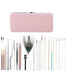 23-Piece Spiral Double Ended Ear Wax Tool Set for Comfortable Ear Wax Removal - Buy Online on GoSupps.com