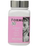 Naturally Vitamins Formula 50 - Hair & Nails Support 250 Softgels - Buy Online on GoSupps.com