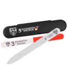 THREE SWORDS - glass nail file/glass file/nail file double-sided ground washable including nail polisher! - Buy Online on GoSupps.com