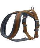 Hunter Harness London Comfort - Premium Brown Dog Harness | L/1 Size | International Shipping Available - Buy Online on GoSupps.com