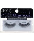 Ardell Glamour Fashion Lashes Black 105 - Pack of 3 - Buy Online on GoSupps.com