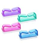 G2PLUS Handle Nail Brushes - Set of 4 Plastic Fingernail Cleaning Brushes - Buy Online on GoSupps.com