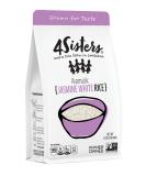 4Sisters - Premium Long Grain Aromatic Jasmine White Rice - Sustainably Grown - Women Owned - Farm to Table - 2lb - Buy Online on GoSupps.com