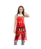 MIKI WELL Hair Stylist Apron - Adjustable Apron with Pockets Red - Buy Online on GoSupps.com