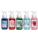Bath and Body Works Holiday Gentle Foaming Hand Soap Set of 5 - Perfect for Gifts & Home Care | International Shipping Available - Buy Online on GoSupps.com
