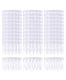 Cinaci 30 Pack Clear Plastic Hair Side Combs with 14 Teeth - DIY Hair Clips for Women, Girls, Wedding, Brides Veil - Buy Online on GoSupps.com