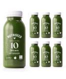 Nutriseed Dream of Green Juice (6 x 250ml) - Organic Cold Pressed Juice 100% Natural Ingredients containing Apple Cucumber Pear Spinach Lemon & Ginger No Added Sugar Gluten-Free & Dairy-Free - Buy Online on GoSupps.com