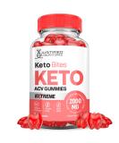Keto ACV Gummies Extreme Formula 2000MG - Vegan, Non-GMO with Pomegranate Juice, Beet Root, B12 - 60 Gummies, 60 Servings - Buy Online on GoSupps.com
