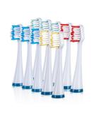 Wellness HP10TX Replacement Heads for HP-STX Sonic Electric Toothbrush (10 Pack) - Buy Online on GoSupps.com