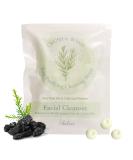 Daily 3 in 1 Facial Cleanser Exfoliator & Wash-off Mask Vegan Cruelty-Free Plastic-Free Travel-Friendly (60 Tablets) - Purifying 1 Month Supply - Buy Online on GoSupps.com