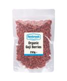 Organic Goji Berries 250g | Certified Organic by Fenbrook Organic - Buy Online on GoSupps.com