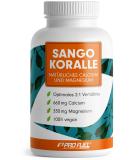 Sango Sea Corals 180 Capsules - Natural Calcium & Magnesium Complex 660mg Calcium + 330mg Magnesium - 100% Vegan No Additives 60-Day Supply - Buy Online on GoSupps.com