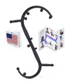 Body-Back-Buddy Trigger Point Back Massager with Instruction Poster Pain Relief (Black) - Buy Online on GoSupps.com