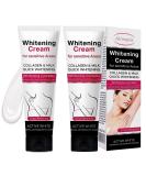 Plymun 2pcs Crema Aclaradora Para Piel Manchas En Cara Axilas Cuello Entrepierna - Buy Online on GoSupps.com