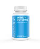 BodyBio Sodium Butyrate 60 Non-GMO Capsules - Buy Online on GoSupps.com