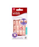 Kiss Everlasting French Nails 28 Count (2 Pack EF10) - Long-Lasting Nail Designs - Buy Online on GoSupps.com