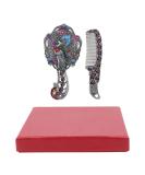 Uonlytech Vintage Handheld Magnifying Mirror Set - Antique Vanity Mirror and Comb Gift for Women and Girls - Buy Online on GoSupps.com