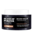 Scotch Porter Conditioning Beard Balm for Men | Hydrates, Smooths, Adds Shine & Tames Flyaway Hair | Formulated with Non-Toxic Ingredients, Free of Parabens, Sulfates & Silicones | Vegan | 3oz Jar - Buy Online on GoSupps.com