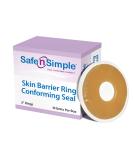 Safe n' Simple Conforming Adhesive Seals -2 Inch - Pack of 10 - Stoma Barrier Rings Barrier - Cohesive Skin Barrier - Accessories for Ostomy-Colostomy-Ileostomy- Supplies - Buy Online on GoSupps.com