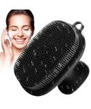 Soft Silicone Face Scrubber - Waterproof Manual Exfoliator & Non-Slip Brush for Deep Cleansing | International Shipping Available - Buy Online on GoSupps.com