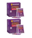 Buy Techspray 1610-50PK Isopropyl Alcohol Wipes 99.8% - Pre-Saturated Pack of 2 | International Shipping Available - Buy Online on GoSupps.com