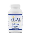 Vital Nutrients Adrenal Support 120 Capsules - Buy Online on GoSupps.com