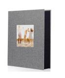 Miaikoe 300 Pockets Grey Photo Album 6x4 | Large Capacity Linen Album for Family, Wedding, Anniversary | Holds 300 Horizontal 10x15cm Photos - Buy Online on GoSupps.com