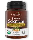 Organic Selenium 200 mcg with Iodine and Silica All from Certified Organic Whole Foods - Two Month Supply - Buy Online on GoSupps.com