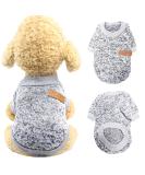 Cozy Gray Dog Sweater - Winter Pet Clothing for Small & Medium Dogs | Warm & Stylish Cat & Dog Sweaters - Buy Online on GoSupps.com