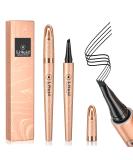 Shop Housn Waterproof Eyebrow Pencil - Fork Tip Quick-Dry Durable & Wipe-Resistant - Light Black (04# Schwarz) for Natural Makeup - Buy Online on GoSupps.com