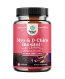 Myo-Inositol & D-Chiro Inositol Capsules - Choline Inositol Supplement for Cycle and Fertility Support - Womens Hormone Balance Supplement with Myo & D-chiro Inositol plus Choline Bitartrate - Buy Online on GoSupps.com