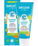 Weleda Bio Summer Boost Hand Cream - Limited Edition Natural Hand Care with Sesame Oil & Beeswax | Moisturizing Lotion with Citrus & Cardamom for Dry Hands (50ml) - Buy Online on GoSupps.com
