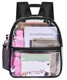 USPECLARE Clear Small Backpack Stadium Approved Water proof Transparent Backpack for Work  Sport Event (black) - Buy Online on GoSupps.com