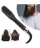 Mini Electric Beard Straightener for Men | PTC Heating 3 Timer Settings | Ultimate Beard Styling Comb - Buy Online on GoSupps.com