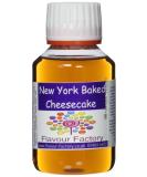 Flavour Factory Intense Food Flavouring New York Baked Cheesecake 100 ml - Buy Online on GoSupps.com