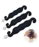 3 PACK Pearl Hair Bun Maker for Women Lazy Hair Curler Bun Clips Magic Beauty Hair Hairstyle Foam Sponge Donut Maker Ponytail Bun Maker Twister Hairstyle Styling Tool Accessories - Buy Online on GoSupps.com