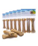 Nobleza Natural Dog Chewing Bones - 12.5cm 18 Pieces 100% Beef Protein-Rich Treats for Large Dogs - Buy Online on GoSupps.com