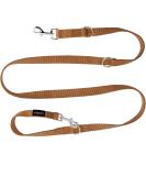 Vitazoo Brown Dog Leash 2m x 2.5cm - Adjustable Solid & Durable for Large Dogs - Double Line Design - Buy Online on GoSupps.com