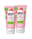 Yes To Watermelon Hand Cream - Hydrating & Creamy Texture, Instant Moisturization, Shea Butter & Antioxidants, Natural Vegan & Cruelty-Free - 3 Oz (2 Pack) - Buy Online on GoSupps.com