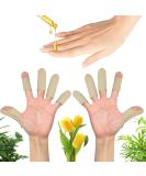 Canipha 10-Pack Castor Oil Wraps for Finger Arthritis & Tingling - Reusable Castor Oil Pads - Buy Online on GoSupps.com