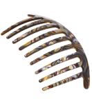 Camila Paris CP3182 French Handmade Onyx Side Comb for Women - Strong Hold Hair Clip for Bun Up-Do Styling - Made in France - Buy Online on GoSupps.com