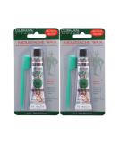 Buy Pinaud Moustache Wax with Brush/Comb - Neutral 0.5 oz (2pc) | Best International Shipping - Buy Online on GoSupps.com