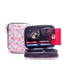 Glucology Diabetic Travel Case - Organizer for Blood Sugar Test Strips, Medication, Glucose Meter, Insulin Supplies (Flowers Classic) - Buy Online on GoSupps.com
