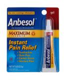Anbesol Gel Maximum Strength 0.33 oz (6 Pack) - Fast Pain Relief for Oral Discomfort - Buy Online on GoSupps.com