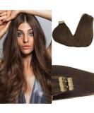 GOO GOO TAPE Extensions - 20pcs Chocolate Brown Real Hair | 40cm 50g Tape-in Hair Extensions #4A - Buy Online on GoSupps.com