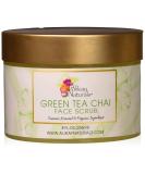 Alikay Naturals Green Tea Chai Face Scrub - 8 Oz | Exfoliating & Hydrating Face Scrub for All Skin Types Shop Now - Buy Online on GoSupps.com